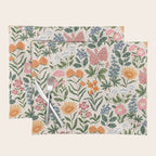 Flowers of the Meadow - beige Placemat Gallery Image 1