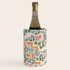 Flowers of the Meadow - beige Wine Chiller Gallery Image 1