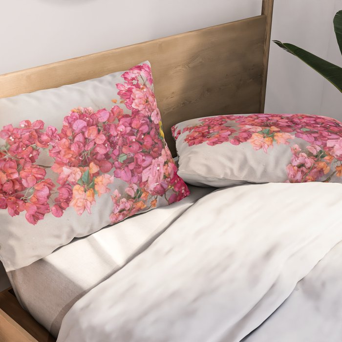 Blooming Mexico in a Vase Pillow Sham Gallery Image 2