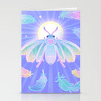 White plume moth Stationery Card Gallery Image 2
