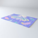 White plume moth Rug Gallery Image 3