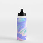 White plume moth Water Bottle Gallery Image 3
