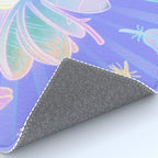 White plume moth Rug Gallery Image 4