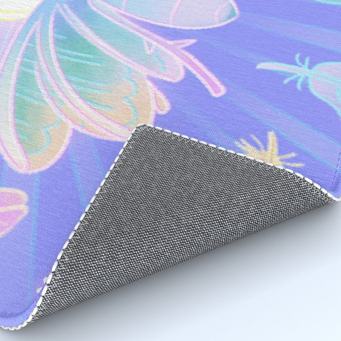 White plume moth Rug Gallery Image 4
