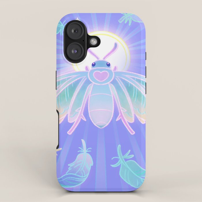White plume moth iPhone Case Gallery Image 1