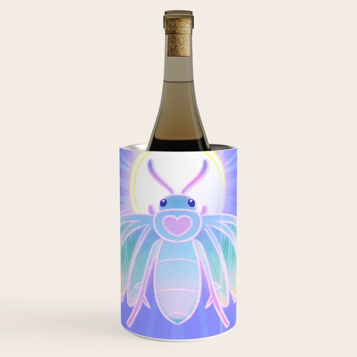 White plume moth Wine Chiller Gallery Image 1