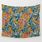 BENGAL CORA TIGER Wall Tapestry Gallery Image 4