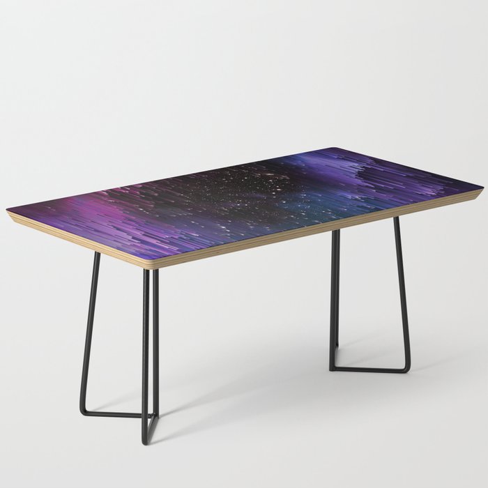 Ultra Violet Glitch Galaxy Coffee Table Gallery Image 1