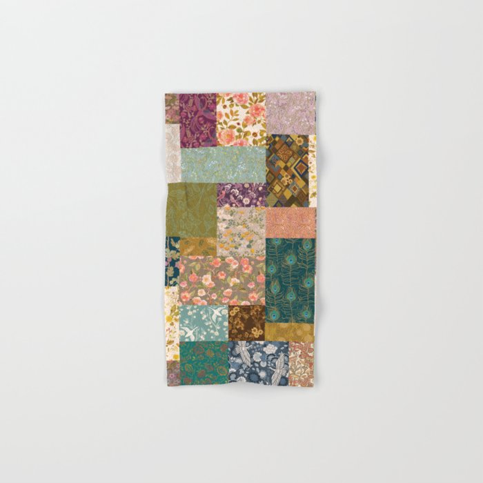 Pashmina Patchwork Bath Towel Gallery Image 1