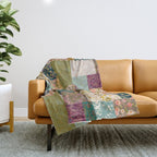 Pashmina Patchwork Throw Blanket Gallery Image 1