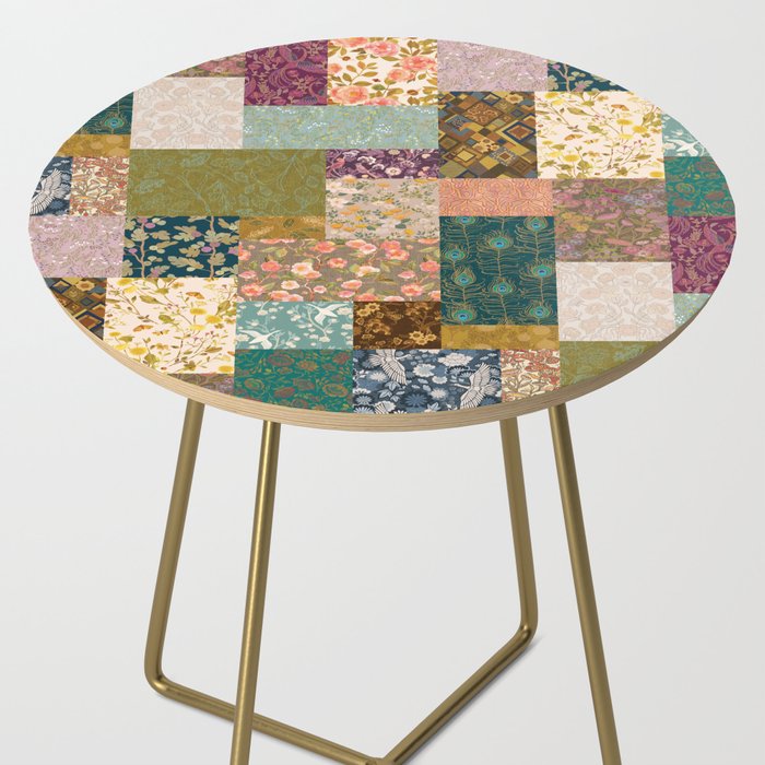 Pashmina Patchwork Side Table Gallery Image 2