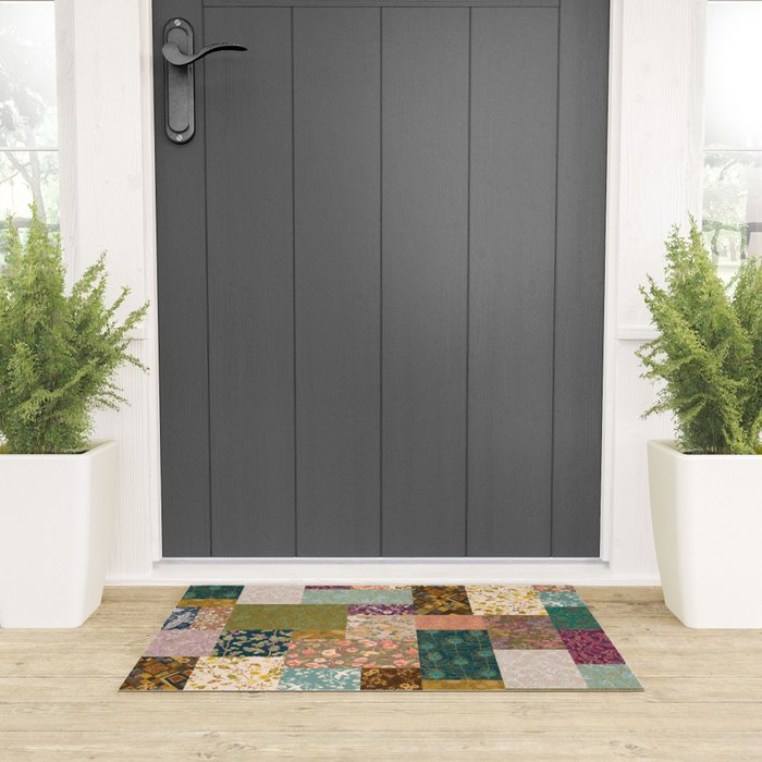 Pashmina Patchwork Welcome Mat Gallery Image 3