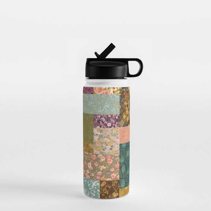 Pashmina Patchwork Water Bottle Gallery Image 1