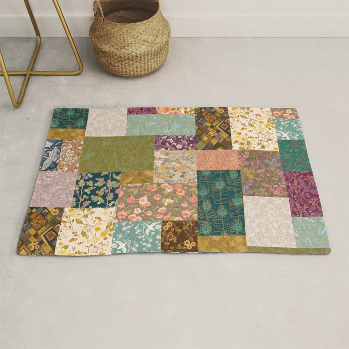 Pashmina Patchwork Rug Gallery Image 1