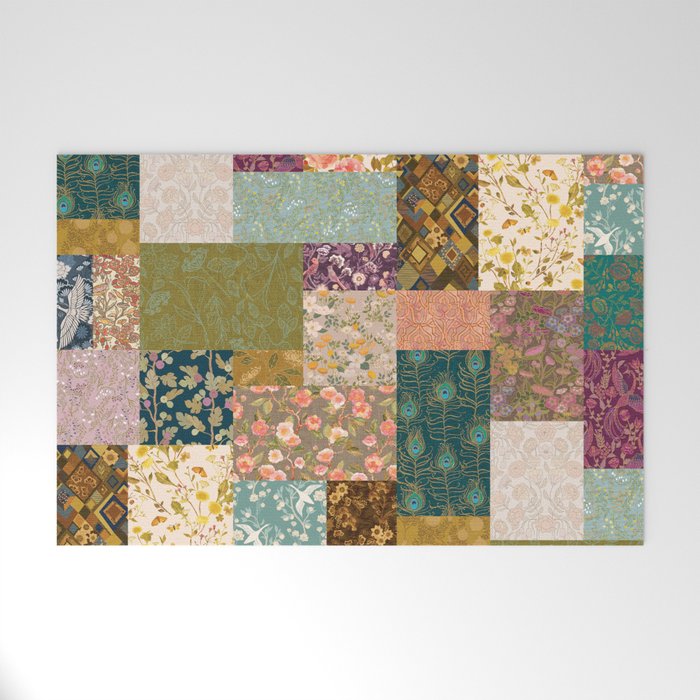 Pashmina Patchwork Welcome Mat Gallery Image 1