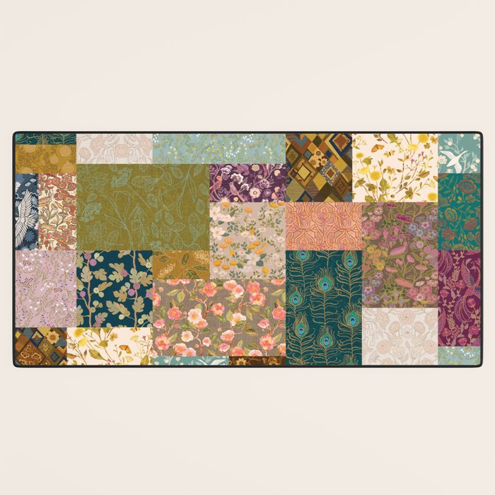 Pashmina Patchwork Desk Mat Gallery Image 3