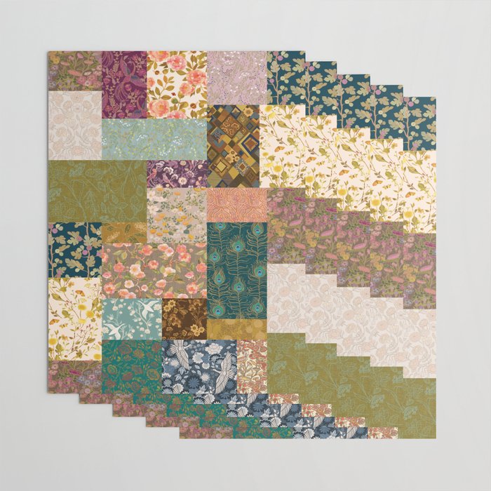 Pashmina Patchwork Wrapping Paper Gallery Image 3