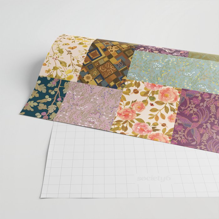 Pashmina Patchwork Wrapping Paper Gallery Image 2