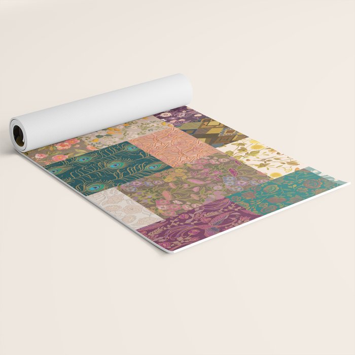 Pashmina Patchwork Yoga Mat Gallery Image 2