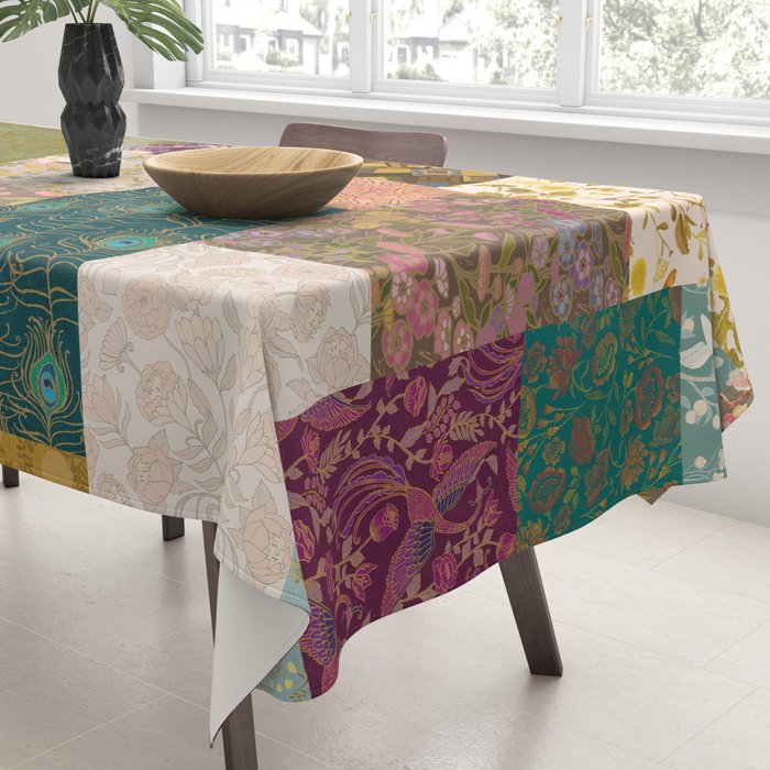 Pashmina Patchwork Tablecloth Gallery Image 3