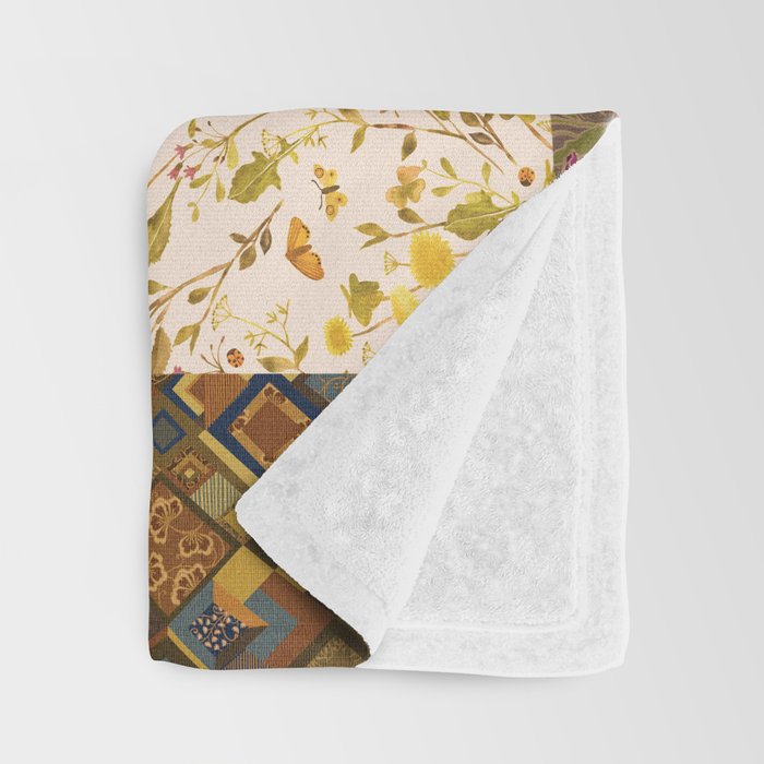 Pashmina Patchwork Throw Blanket Gallery Image 3