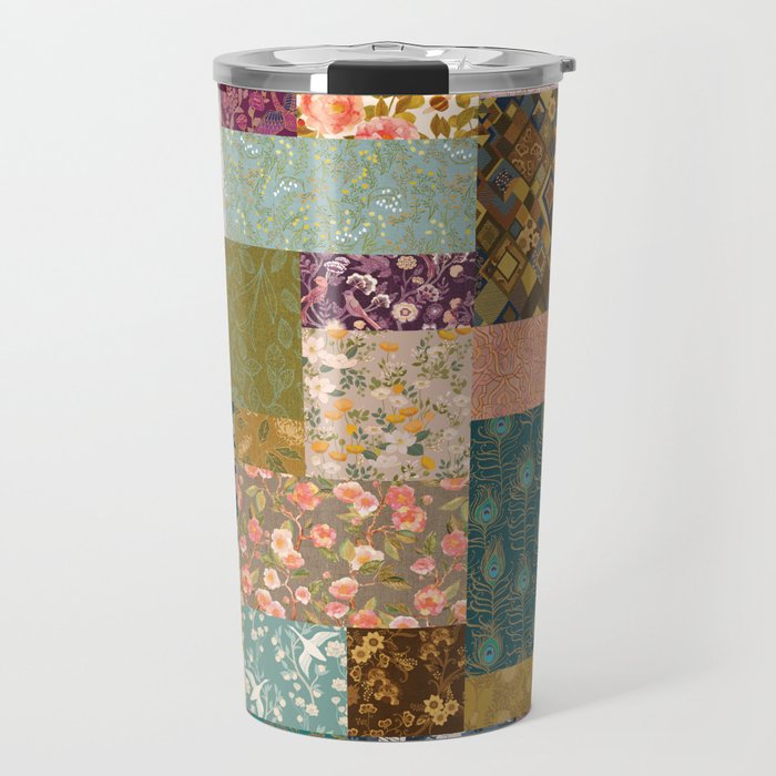 Pashmina Patchwork Travel Mug Gallery Image 1