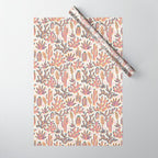 Cactus Desert - Sunset  Wrapping Paper Gallery Image 1