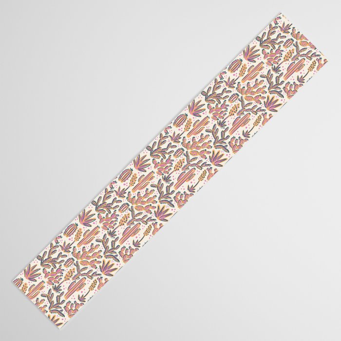 Cactus Desert - Sunset  Table Runner Gallery Image 3