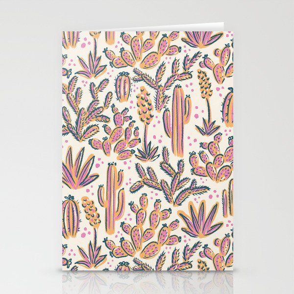 Cactus Desert - Sunset  Stationery Card Gallery Image 2