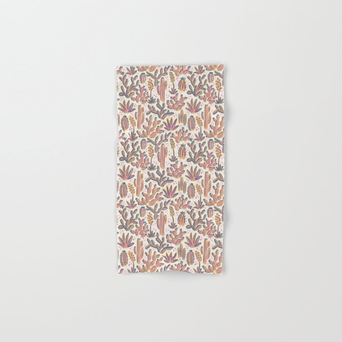 Cactus Desert - Sunset  Bath Towel Gallery Image 1