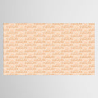 Sunshine - peach and copper  Tablecloth Gallery Image 2