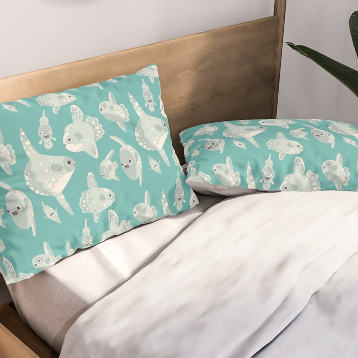 Mola mola Pillow Sham Gallery Image 2