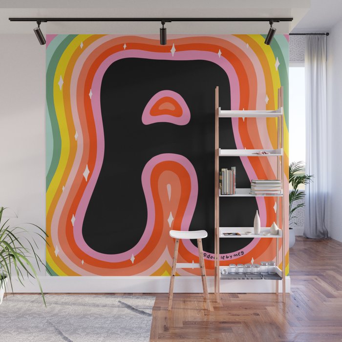 Rainbow A Wall Mural Gallery Image 1
