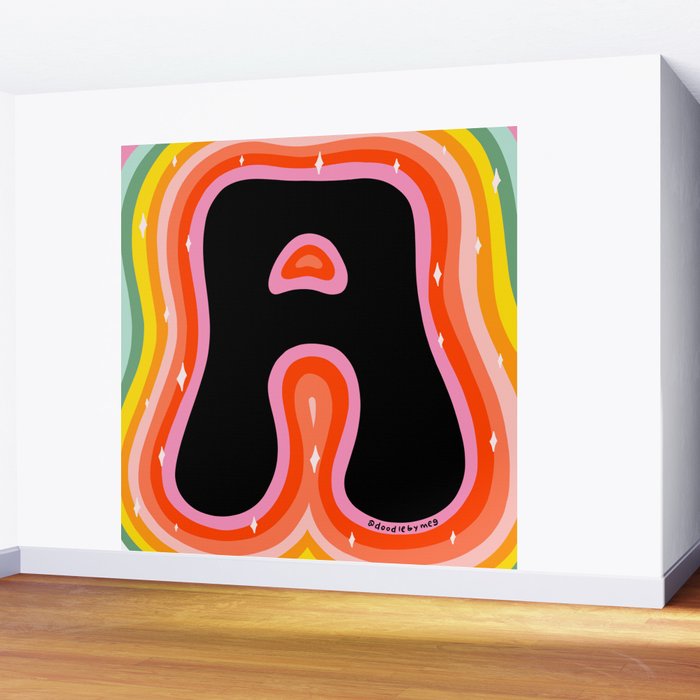Rainbow A Wall Mural Gallery Image 2