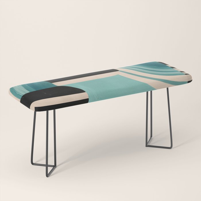 Retro Geometric Shapes 1 Bench Gallery Image 1