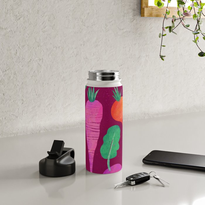 Root Vegetables Water Bottle Gallery Image 4