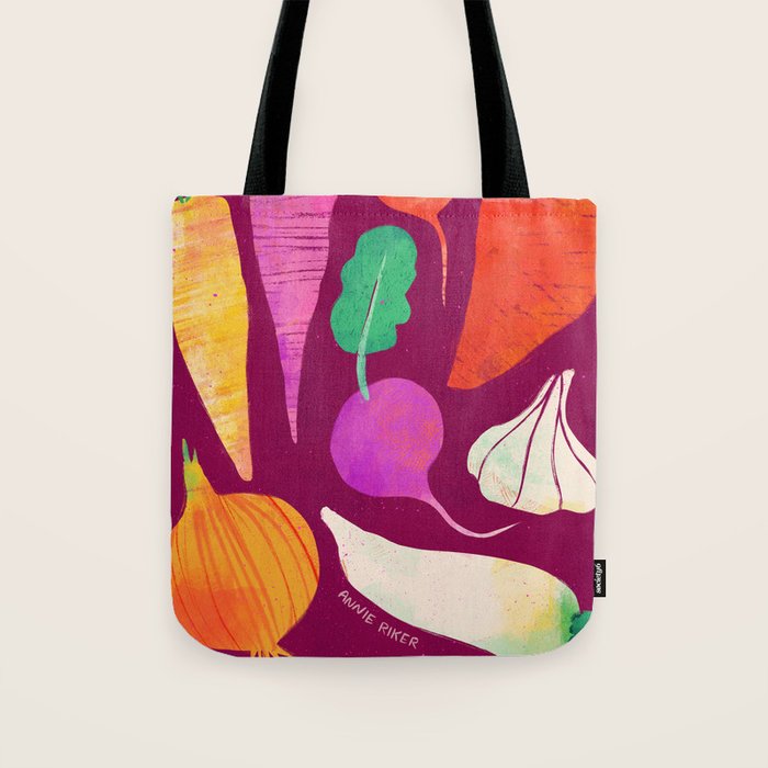 Root Vegetables Tote Bag Gallery Image 1