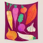 Root Vegetables Wall Tapestry Gallery Image 4