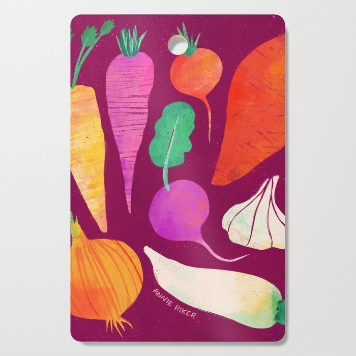 Root Vegetables Cutting Board Gallery Image 1