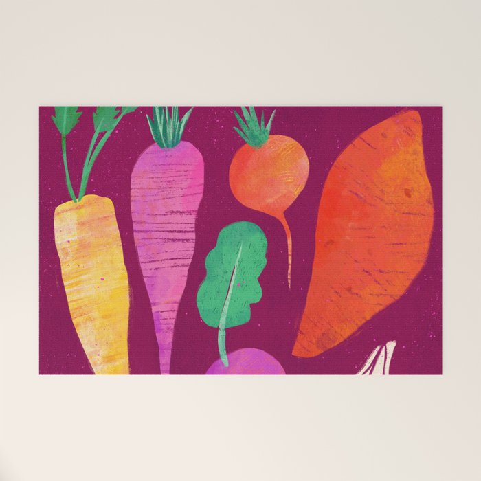 Root Vegetables Welcome Mat Gallery Image 1