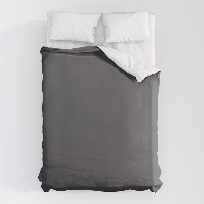 Charcoal Grey Duvet Cover Gallery Image 1