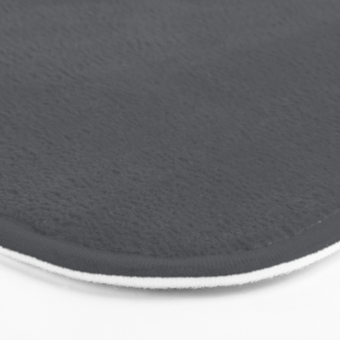 Charcoal Grey Bath Mat Gallery Image 3