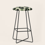 Mid Century Modern Decor 114 Black and Sage Green Stool Gallery Image 1