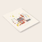 Christmas Winter Hut Illustration Notebook Gallery Image 2