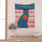 Cat Landscape 14 Wall Tapestry Gallery Image 2
