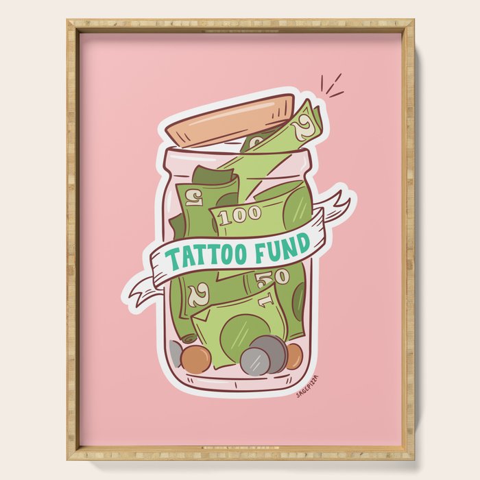 Tattoo Fund Serving Tray Gallery Image 1