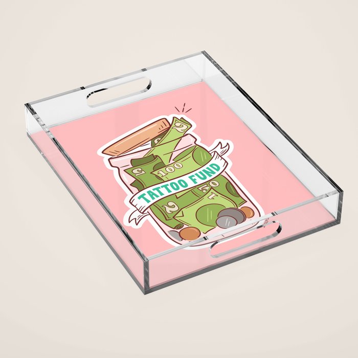 Tattoo Fund Acrylic Tray Gallery Image 1
