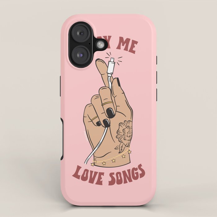 PLAY ME LOVE SONGS iPhone Case Gallery Image 1