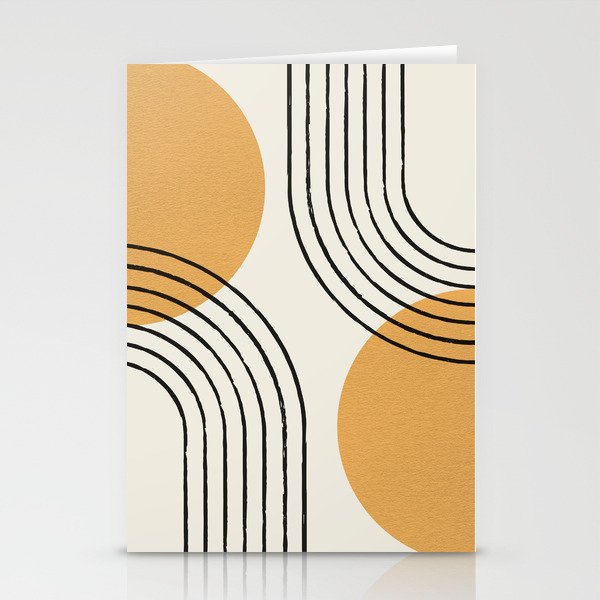 Sun Arch Double - Gold Stationery Card Gallery Image 2