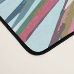 Beachy Pastel Palm Jungle | Botanical Digital Painting | Nature Plants Tropical Boho Blush Desk Mat Gallery Image 4